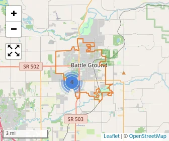 Area schools map